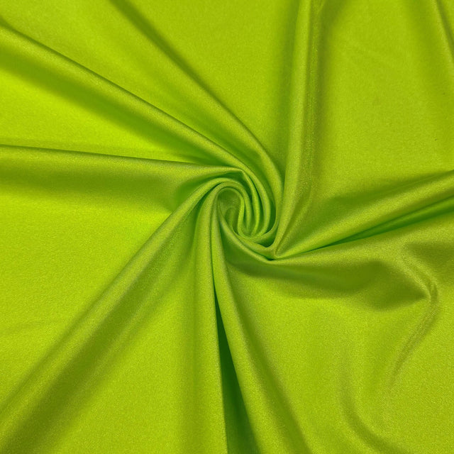Swim Knit Recycled Nylon Spandex Lime Orion