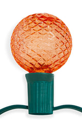 G50 Wonderful LED SMD Bulb (25 bulbs/bag) - Faceted, Orange