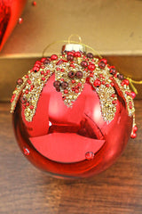 4” Glass Bead Ornament