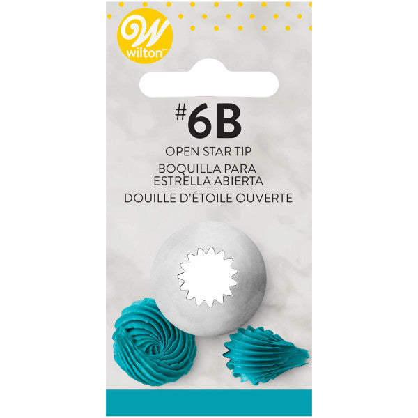 Wilton Open Star Cake Decorating Tip 6B