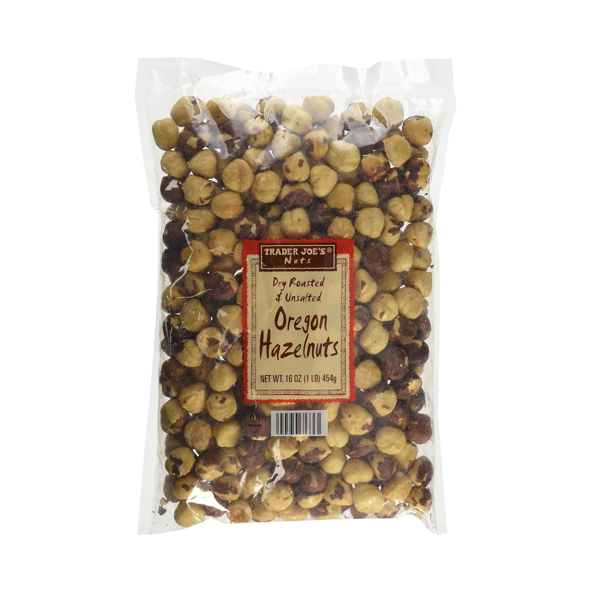 Trader Joe's Nuts Oven Roasted & Unsalted Oregon Hazelnuts - 16oz