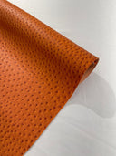 Ostrich Faux Vinyl Fabric - Textured Ostrich Embossed, 54" Width (1 Yard)