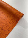 Ostrich Faux Vinyl Fabric - Textured Ostrich Embossed, 54" Width (1 Yard)