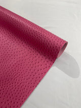 Ostrich Faux Vinyl Fabric - Textured Ostrich Embossed, 54" Width (1 Yard)