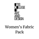 Otis Women's Wool Flannel Fabric Pack - Black, Dark Brown, Dark Grey, Light Grey, Maroon, Medium Grey, Navy, Red