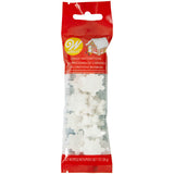 Wilton Gingerbread House Snowflake Candy Decorations, 1 oz.