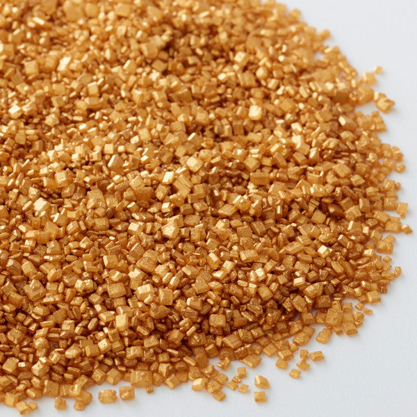 Wilton Gold Pearlized Sugar Sprinkles, 5.25 oz.