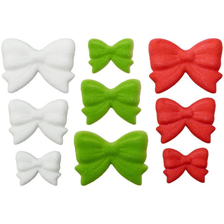 Holiday Bow Assortment 126 pcs