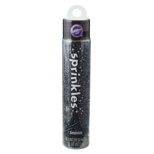 Wilton Black Jimmies Sprinkles – 1.5 oz.