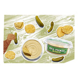 Dill Pickle Hummus – Tangy Pickle-Infused Chickpea & Tahini Creamy Dip