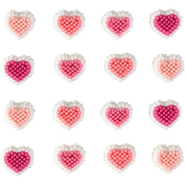 Wilton Mini Heart Icing Decorations, 81-Count