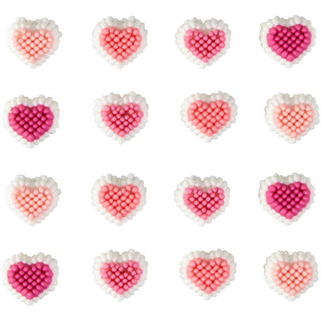 Wilton Mini Heart Icing Decorations, 81-Count