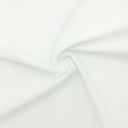 Poly-Spandex Tricot White 4-Way Stretch Fabric