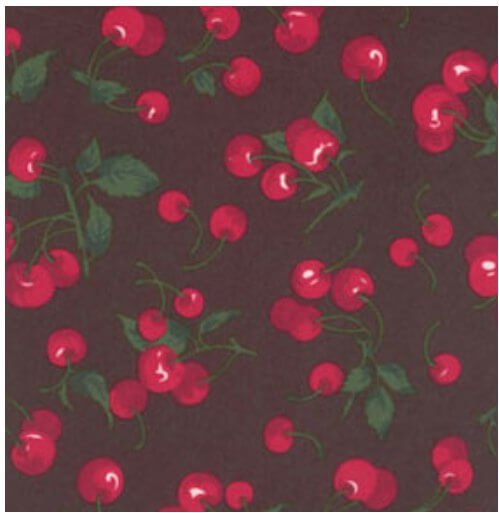 Printed Spandex Cherry Fabric for Swimwear