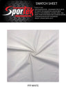 Poly Spandex Tricot White Sublimation 220 GSM
