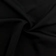 Poly-Spandex Tricot Black 4-Way Stretch