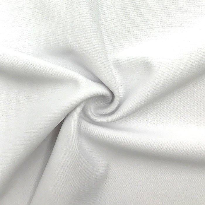 Poly Spandex Tricot White Black Swimwear
