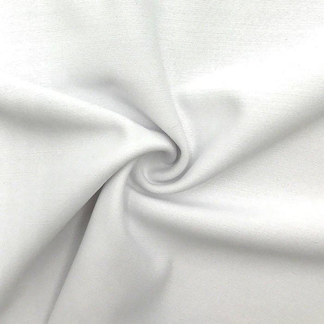 Poly Spandex Tricot White Black Swimwear
