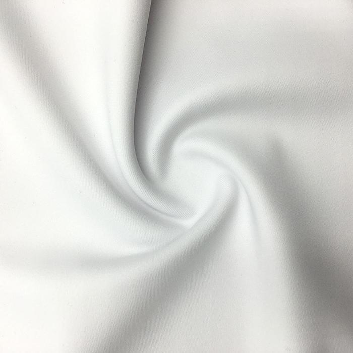 Tricot Peached Heavy Weight White