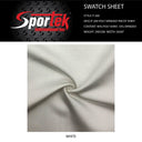 Poly Spandex Tricot Shiny White