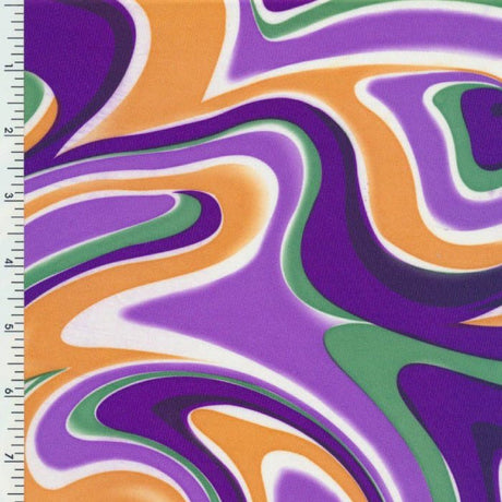 Printed Spandex Tricot Matte 8505 Swimwear