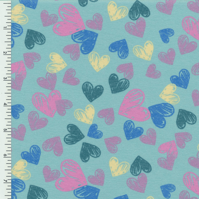 Cotton Poly Spandex Jersey Print