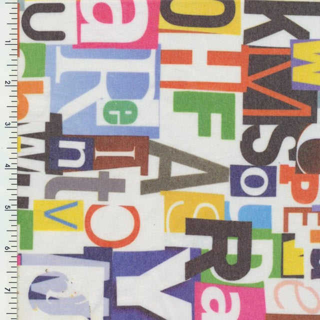Cotton Spandex Jersey Print