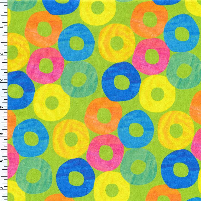 Printed Spandex Fruit Loops Swimwear Fabric