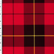 Printed Spandex Poly-Spandex Tricot Plaid 4-Way Stretch