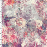 Printed Tricot Matte Spandex Floral Swimwear