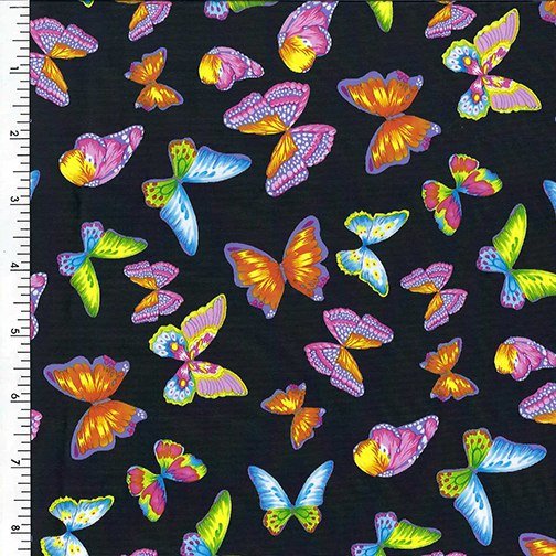 Printed Spandex Floral UPF 50+ Tricot