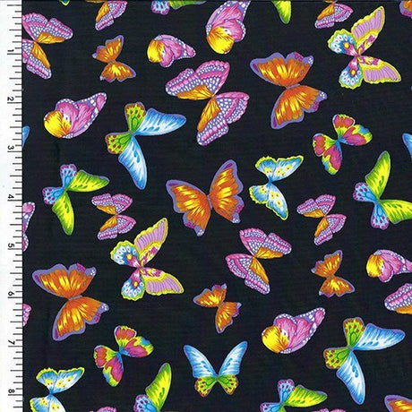 Printed Spandex Floral UPF 50+ Tricot