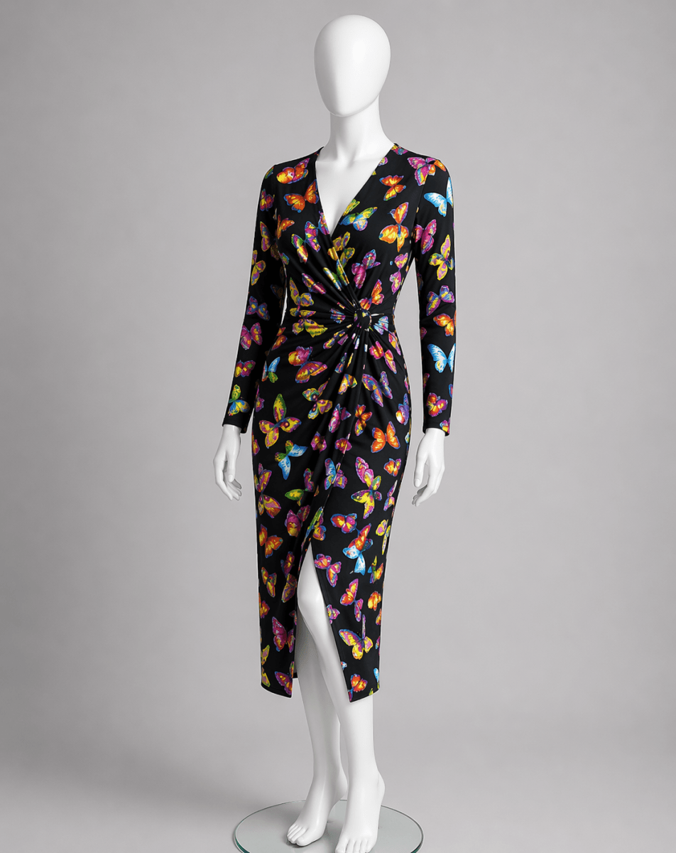 Printed Spandex Floral UPF 50+ Tricot