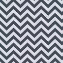Printed Spandex Chevron Antrazit/White