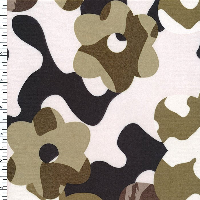 Poly Spandex Tricot Camo Activewear