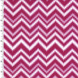 Printed Spandex Magenta White Chevron