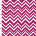 Printed Spandex Magenta White Chevron