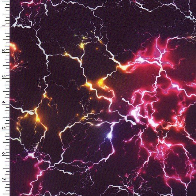Printed Spandex Space Print 4-Way Stretch