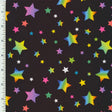 Printed Spandex Stars Polyester Tricot