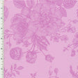 Printed Spandex Polyester Tricot Pink Sublimation