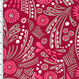 Poly Spandex Tricot Hot Pink Tribal Print