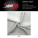 Tricot Spandex UPF 50+ White