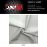 Tricot Spandex UPF 50+ White