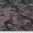 Printed Spandex Husky Grey Moisture-Wicking
