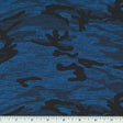 Printed Spandex Midnight Blue Swimwear
