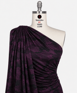 Double Brushed Performance Fabric Maroon