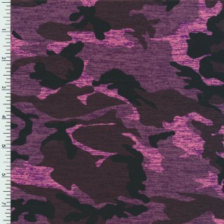 Double Brushed Performance Fabric Purple Sunset