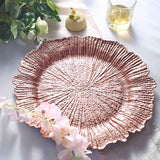 Rose Pink Acrylic Charger Plate 13 Inch