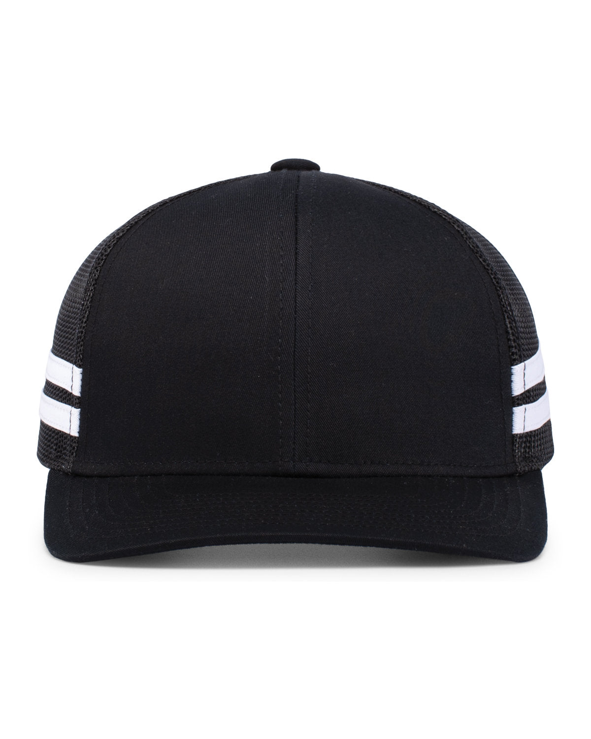 Low-Profile Stripe Trucker Cap