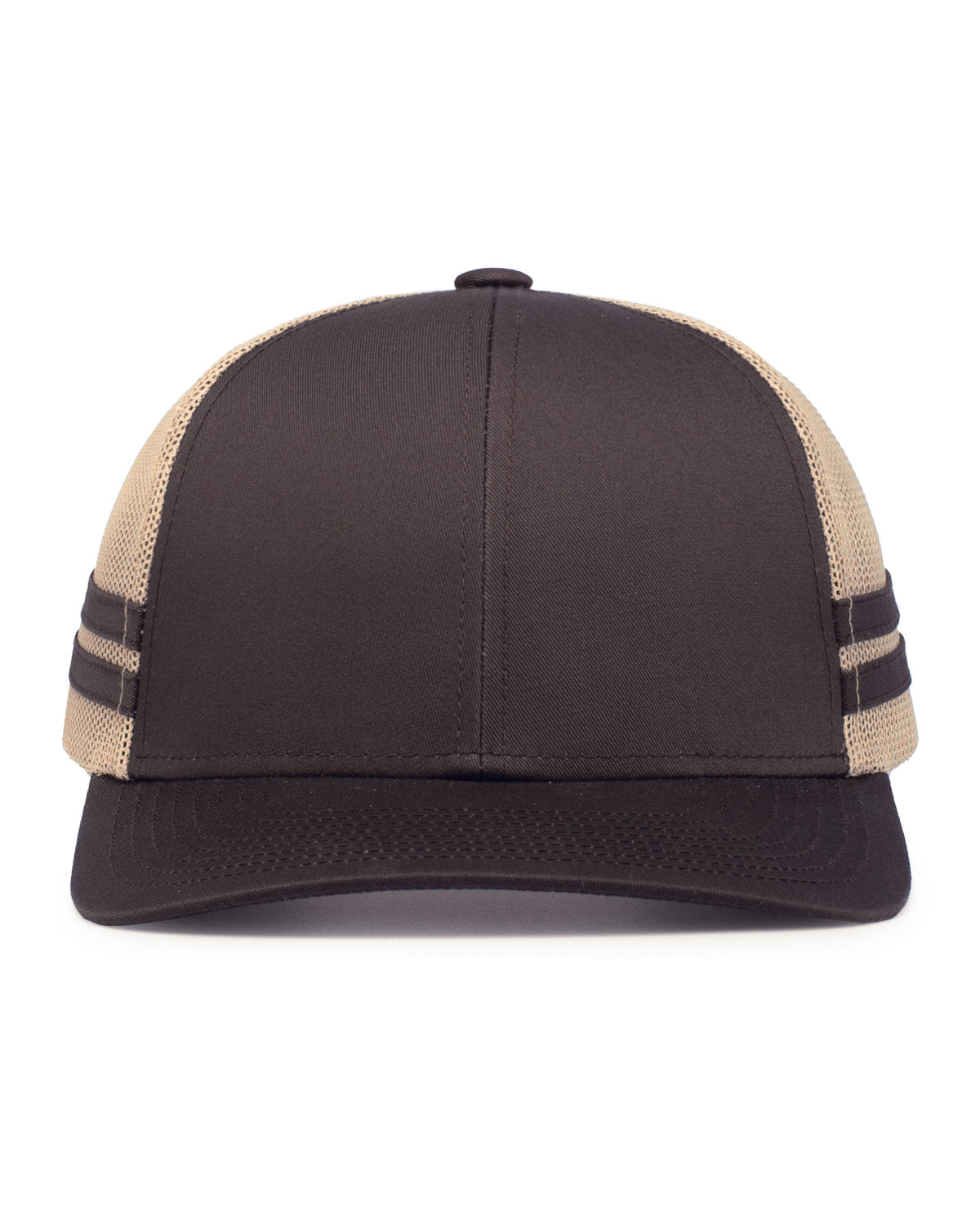 Low-Profile Stripe Trucker Cap